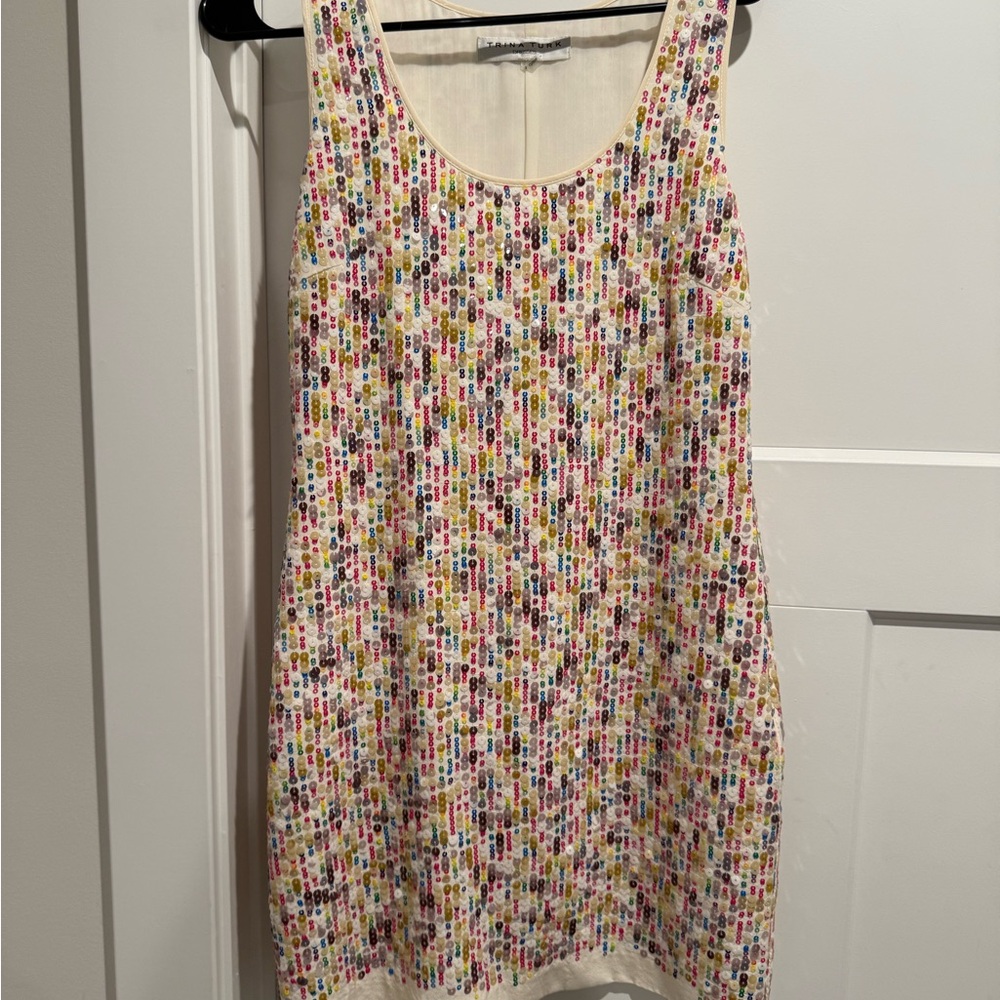 Trina Turk Elegant Cream Dress